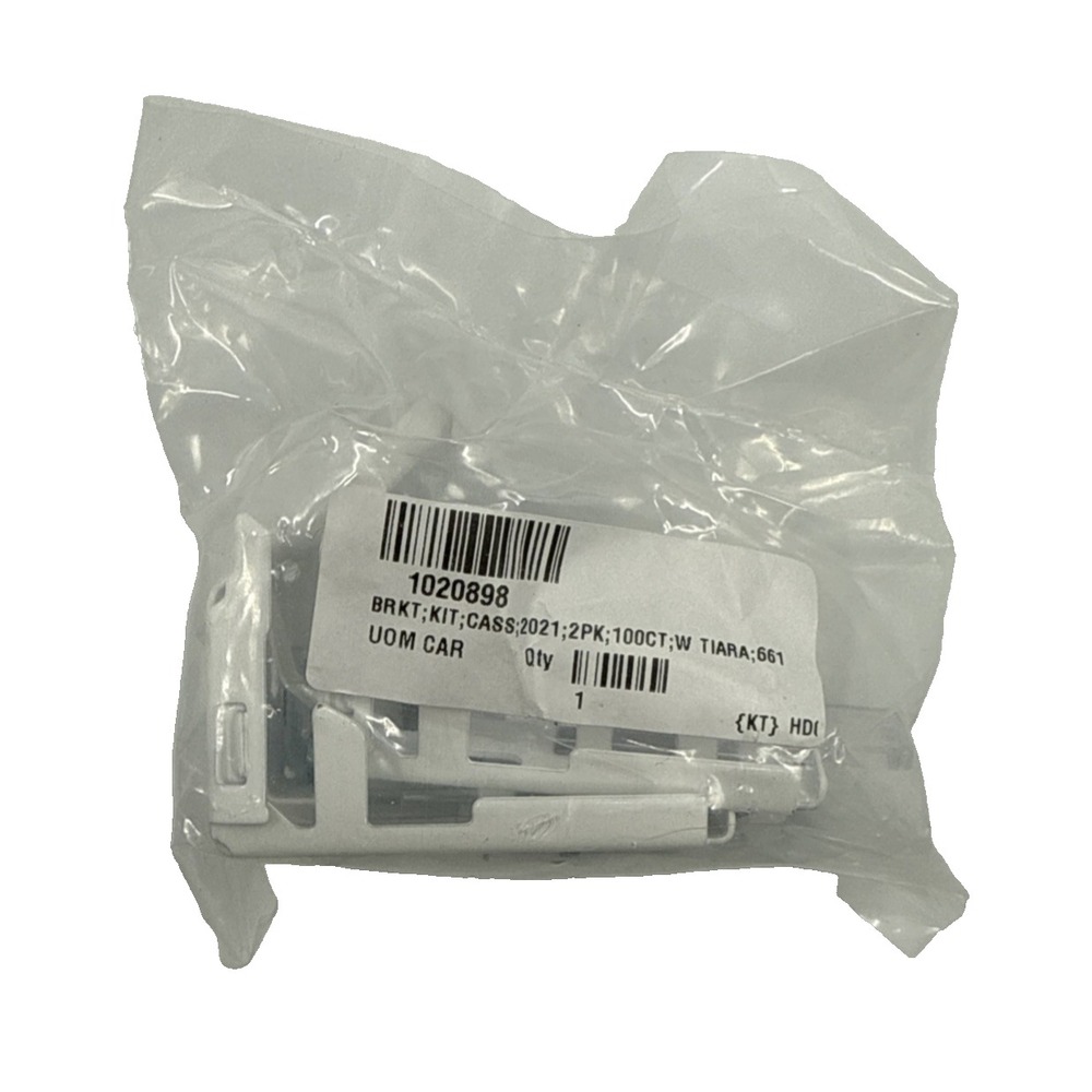 Hunter Douglas‎ 1020898 Small Cassette Bracket 2 Pack White Tiara